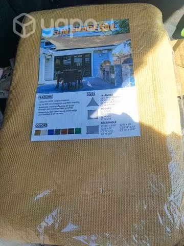 Último toldo vela 5x5 cuadrada