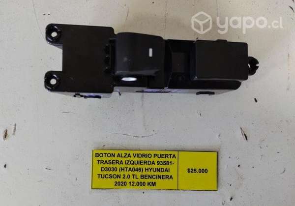 Boton Alza Vidrio Puerta Trasera Izq (HTA046) Hyun