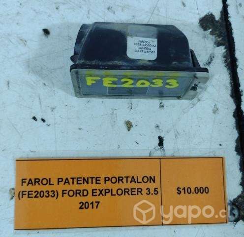 Farol Patente Portalon (FE2033) Ford Explorer 3.5