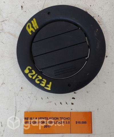 Rejilla Ventilación Techo (FE2129) Ford Explorer