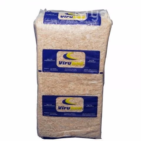 Viruta Sanitizada virubed 90 LITROS DE Absorción,