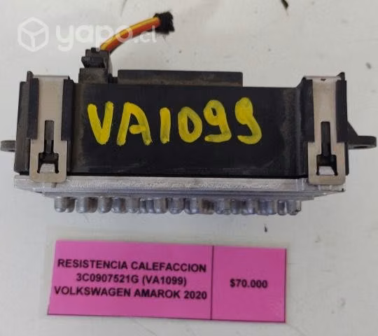 Resistencia Calefaccion 3C0907521G Amarok 2020