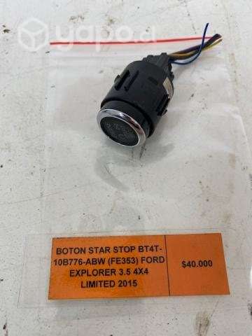 Boton Star Stop BT4T-10B776-ABW (FE353) Ford Explo