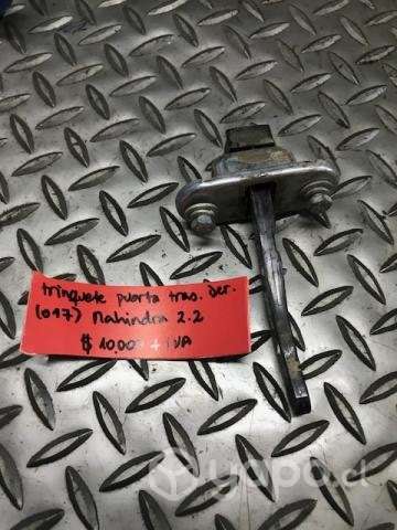 Trinquete puerta tras der (017) mahindra 2.2
