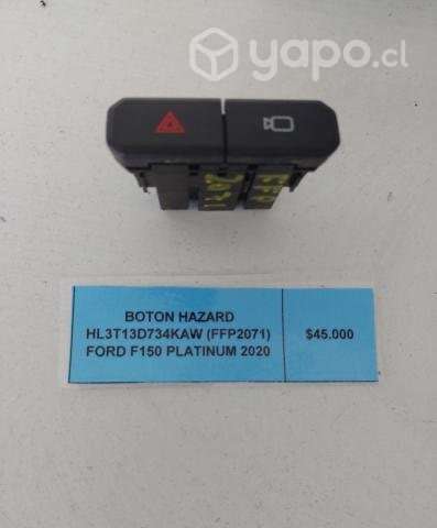 Boton Hazard HL3T13D734KAW (FFP2071) Ford F150 Pl