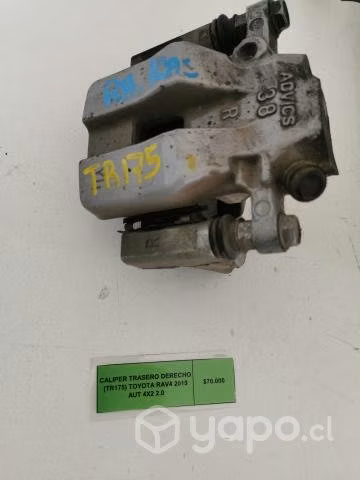 Caliper Trasero Derecho Rav 4