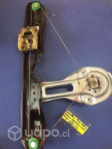Cremallera alza vidrio mecanica tras der Ford Rang