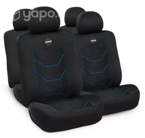 Funda asiento 1 momo negro azul