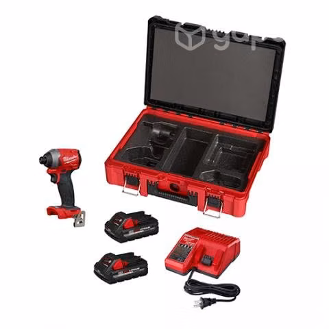 Atornillador de Impacto + Packout Milwaukee 2853
