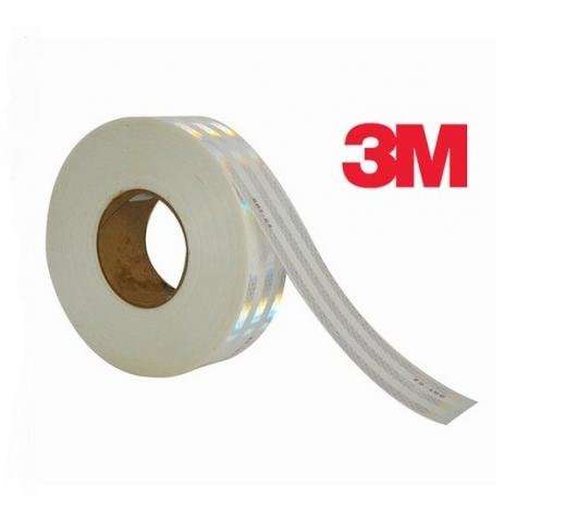 Cinta reflectante blanca dot-c2