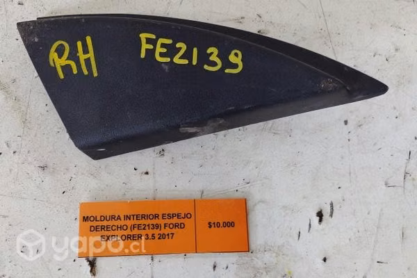 Moldura Interior Espejo Der (FE2139) Ford Explorer