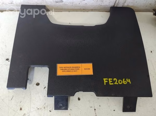 Tapa Inferior Izq Tablero (FE2064) Ford Explorer