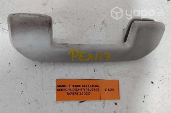 Manilla Techo Delantera Derecha (PEX117) Peugeot E