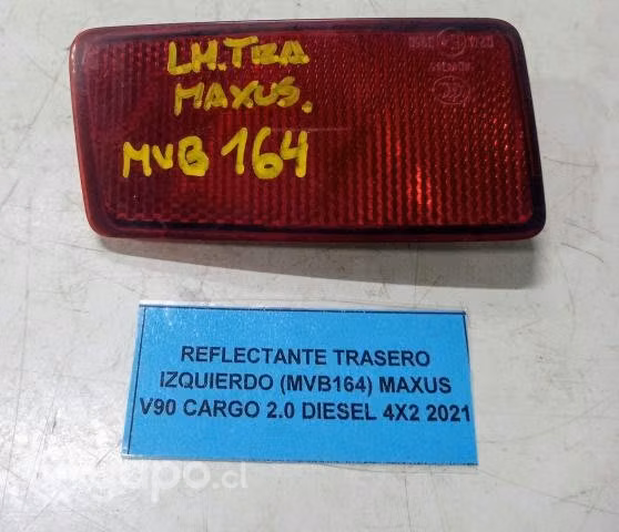 Reflectante Trasero Izquierdo (MVB164) Maxus V90 C