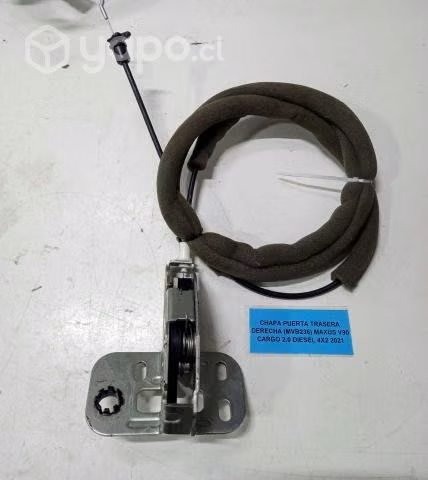 Chapa Puerta Trasera Der (MVB236) Maxus V90 Cargo