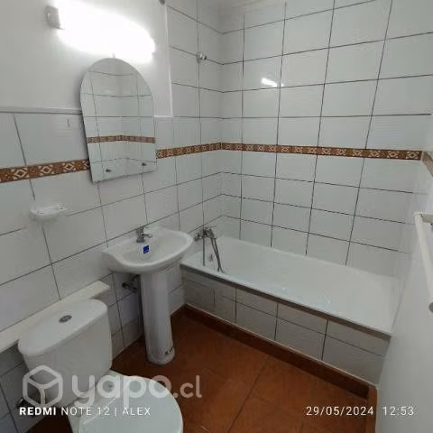 Se arrienda departamento central