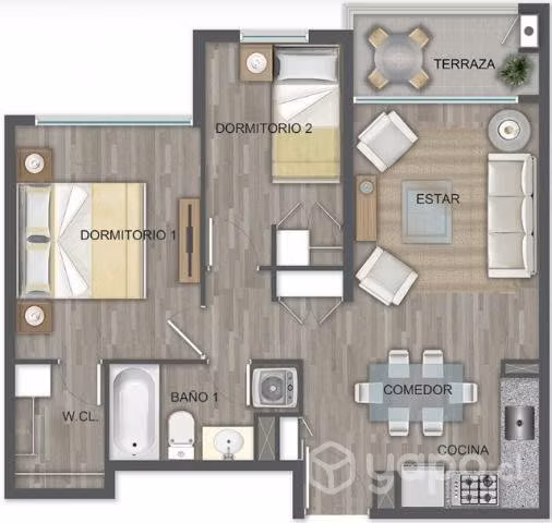 Arriendo Hermoso Departamento
