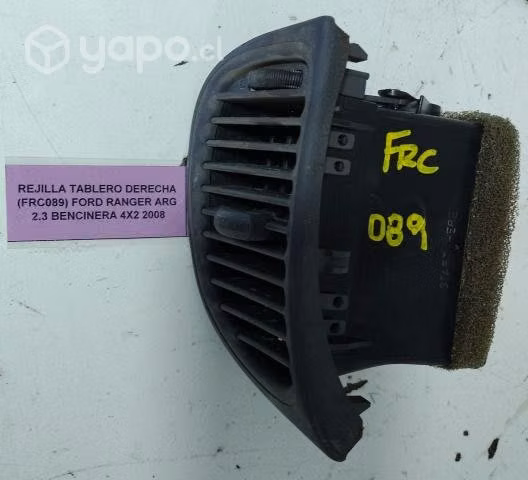 Rejilla Tablero Der (FRC089) Ford Ranger Arg 2.3