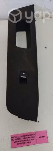 Boton AlzaVidrio Puerta Del Der Ford Ecosport 2020