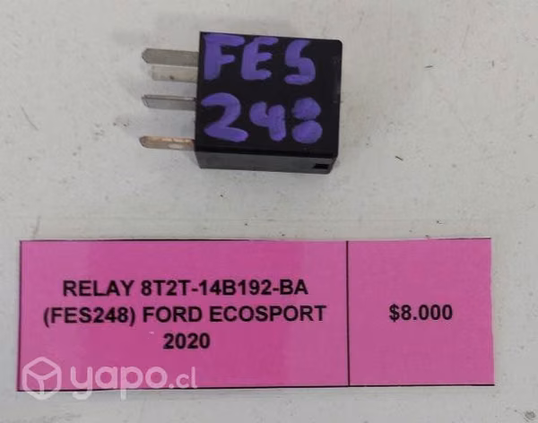 Relay 8T2T-14B192-BA (FES248) Ford Ecosport 2020