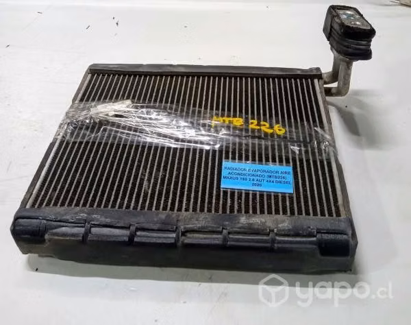 Radiador Evaporador Aire Acondicionado Maxus
