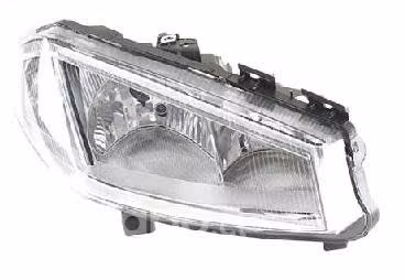 Foco optico derecho megane ii 2004-2007 con tarjet
