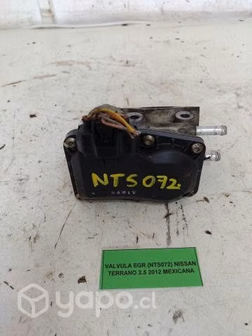 Valvula EGR (NTS072) Nissan Terrano 2.5 2012 Mex