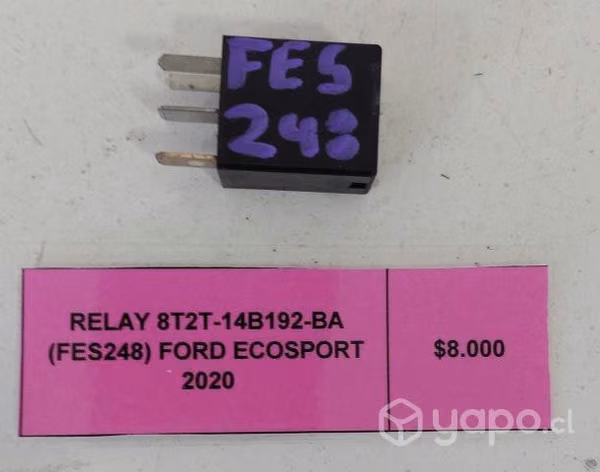 Relay 8T2T-14B192-BA (FES248) Ford Ecosport 2020