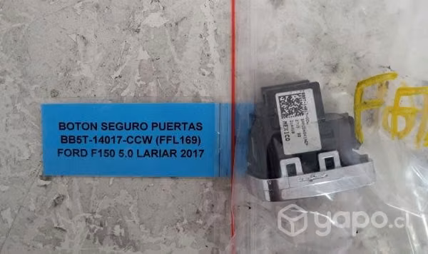 Boton Seguro Puertas (FFL169) Ford F150 5.0 Lariat