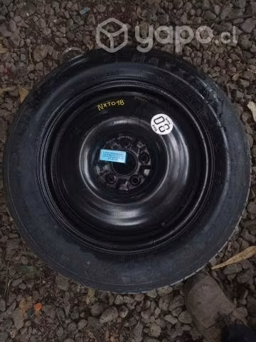 Llanta Fierro repuesto Con Neumático Nissan Xtrail