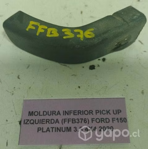 Moldura Inferior Pick Up Izq (FFB376) F150 3.5 Pla