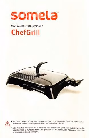 Parrilla Electrica Chef Grill Somela