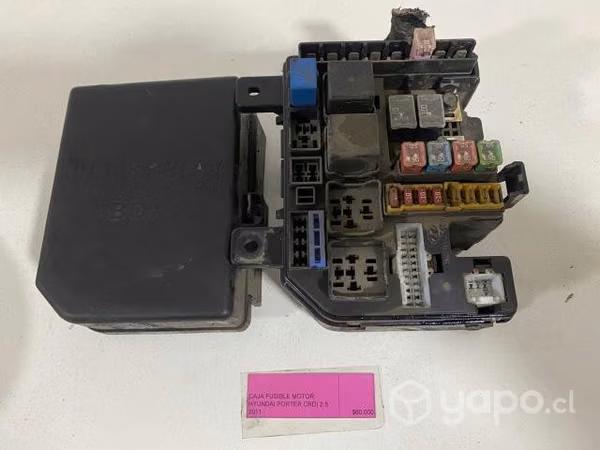 Caja fusible con relay motor Porter CRDI 2011