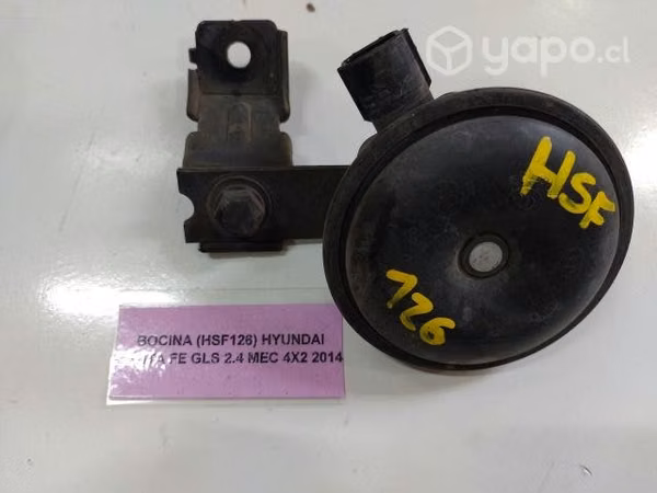 Bocina (HSF126) Hyundai Santa fe GLS 2.4 MEC 4x2 2