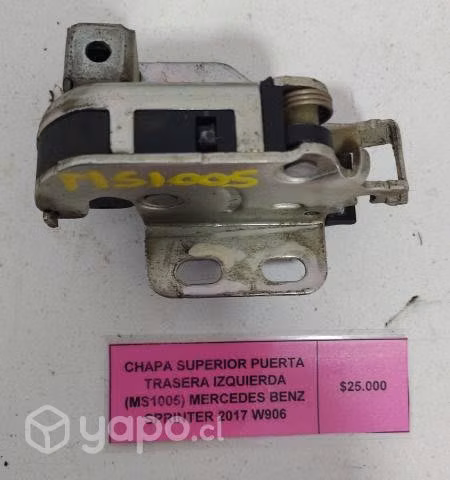 Chapa Superior Pta tras izq (MS1005) Benz Sprinter