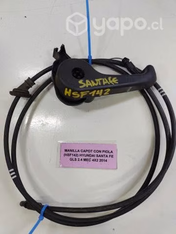 Manilla Capot Con Piola (HSF142) Hyundai Santa Fe