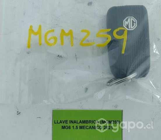 Llave Inalambrica Inalambrica (MGM259) MG6 1.5 M