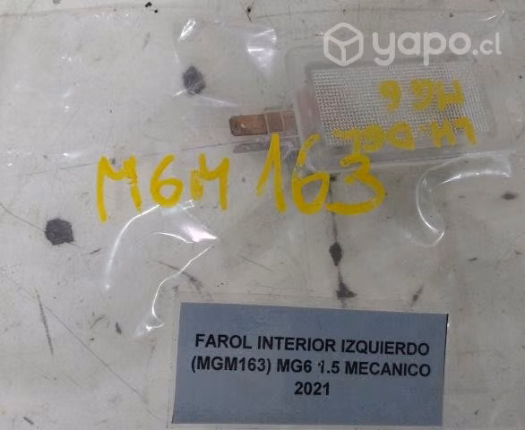 Farol Interior Izquierdo (MGM163) MG6 1.5 Mec