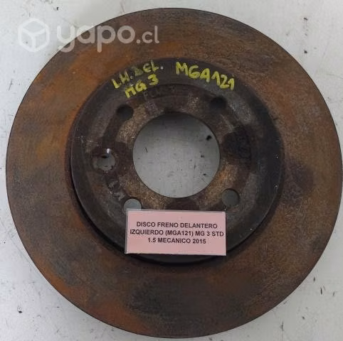 Disco Freno Delantero Izquierdo (MGA121) MG 3 STD