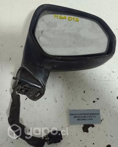 Espejo Electrico Der (MGA012) MG 3 STD 1.5 Mec