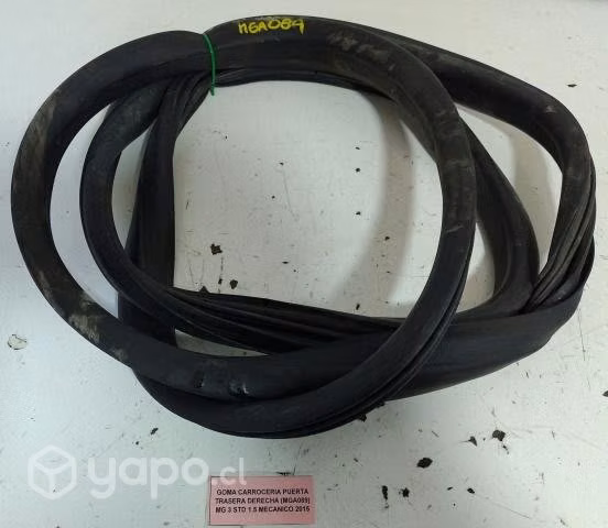 Goma Carroceria Puerta Tras Der (MGA089) MG 3 STD