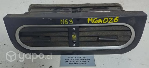 Rejilla Central Ventilacion Tablero (MGA026) MG 3