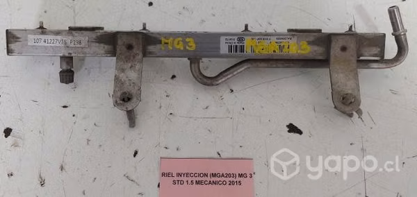 Riel Inyeccion (MGA203) MG 3 STD 1.5 Mec 2015