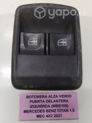 Botonera Alza Vidrio Pta del izq MCD Benz Citan
