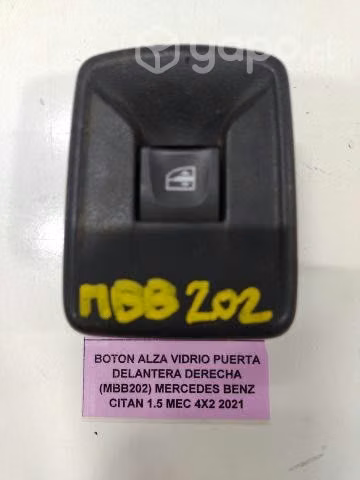 Boton Alza Vidrio Pta del der (MBB202) Benz Citan