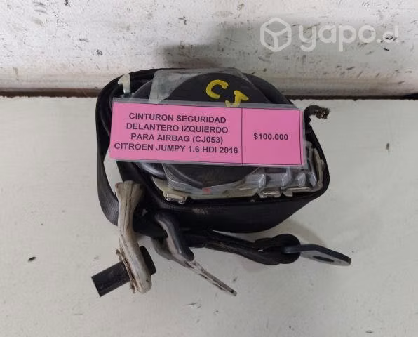 Cinturon Seguridad Del Izq (CJ053) Citroen Jumpy