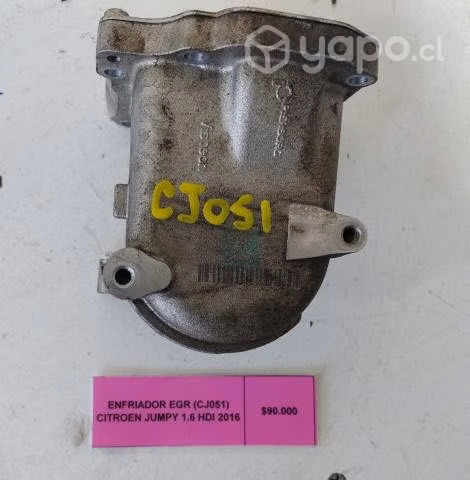 Enfriador EGR (CJ051) Citroen Jumpy 1.6 HDI 2016