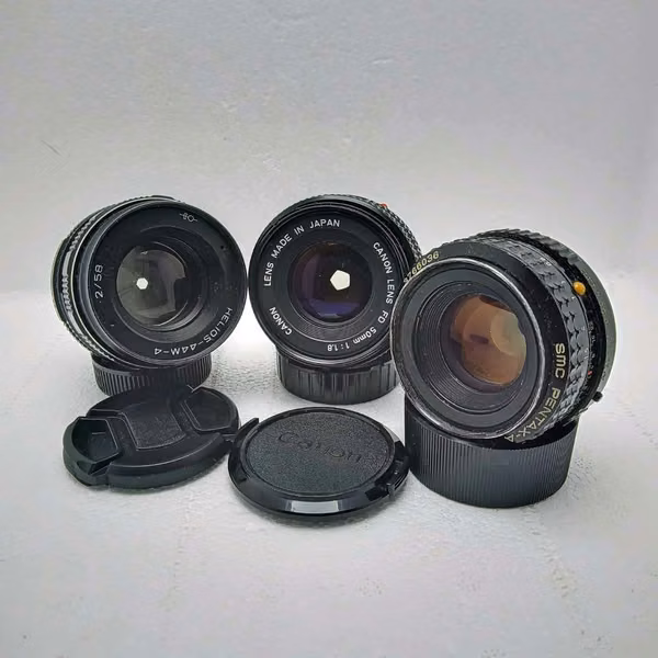 Compro lentes de cámaras de rollos (película)