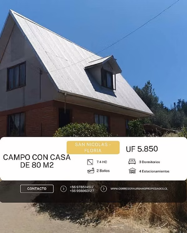 Parcela VENTA HERMOSO CAMPO CON ESTERO