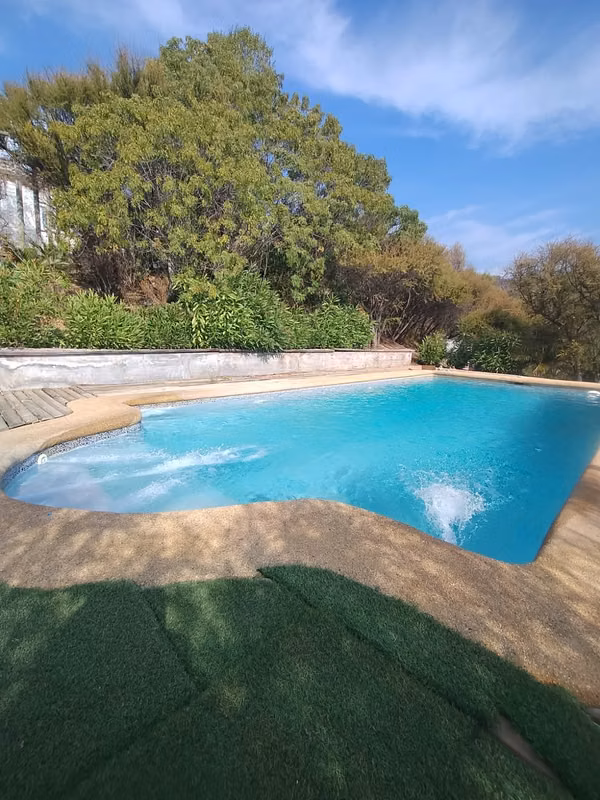 Casa Amoblada, Piscina, 3d 2b Regularizada en parcela de 7.000mts